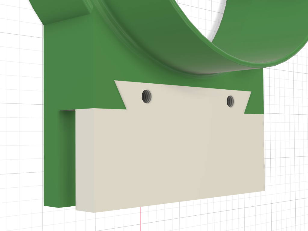 Klem van luchtaanzuig mondstuk